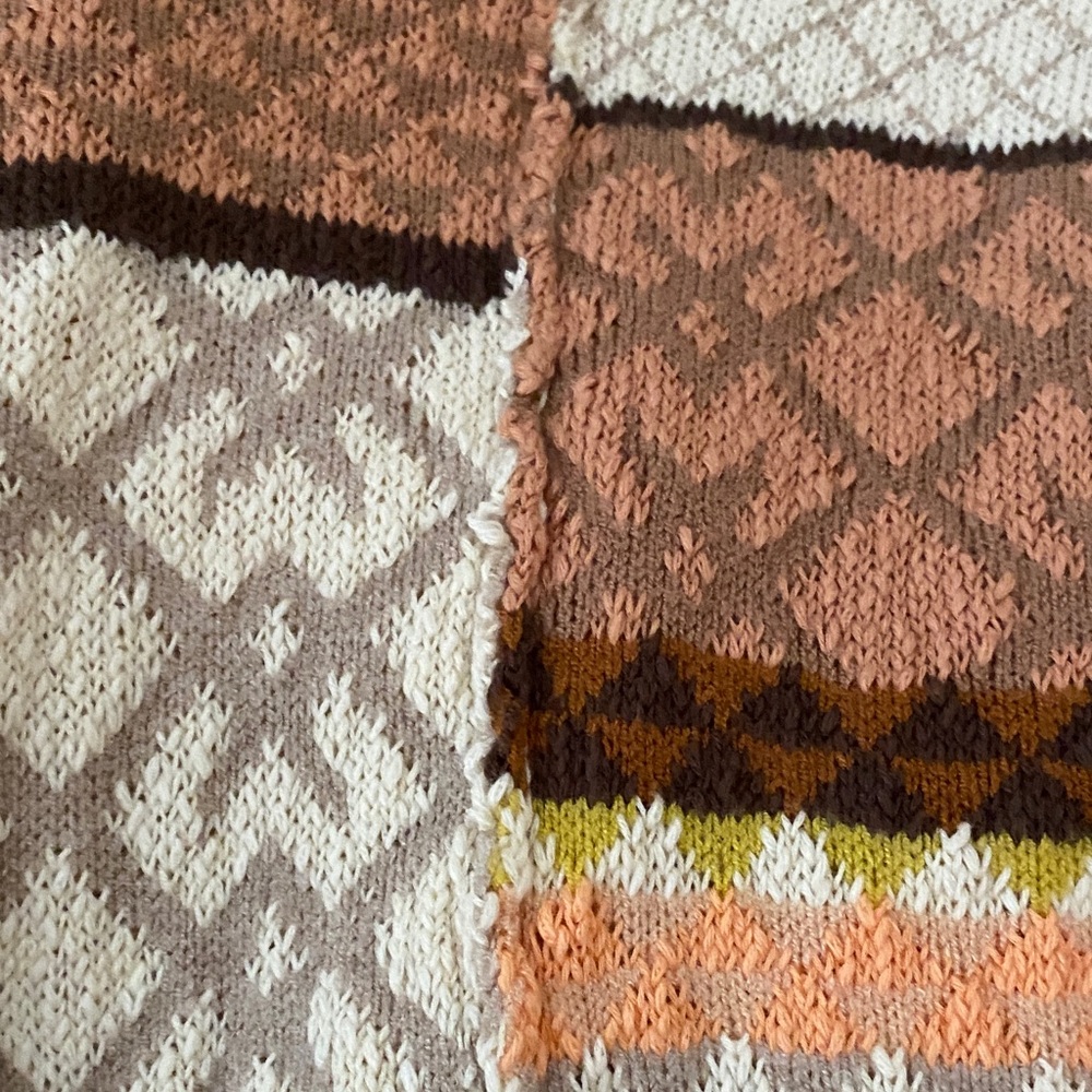 Free People Multicolor Patchwork Cardigan - Picture 8 of 9